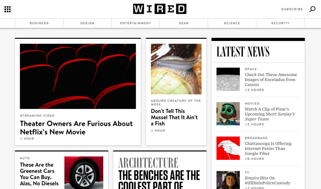 Old Yahoo screenshot